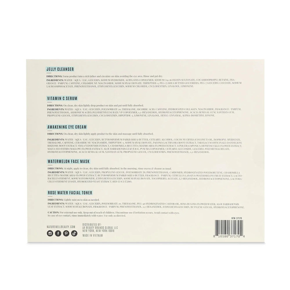 NatureWell Glow Edition Skincare Set - USA MEGA SHOP
