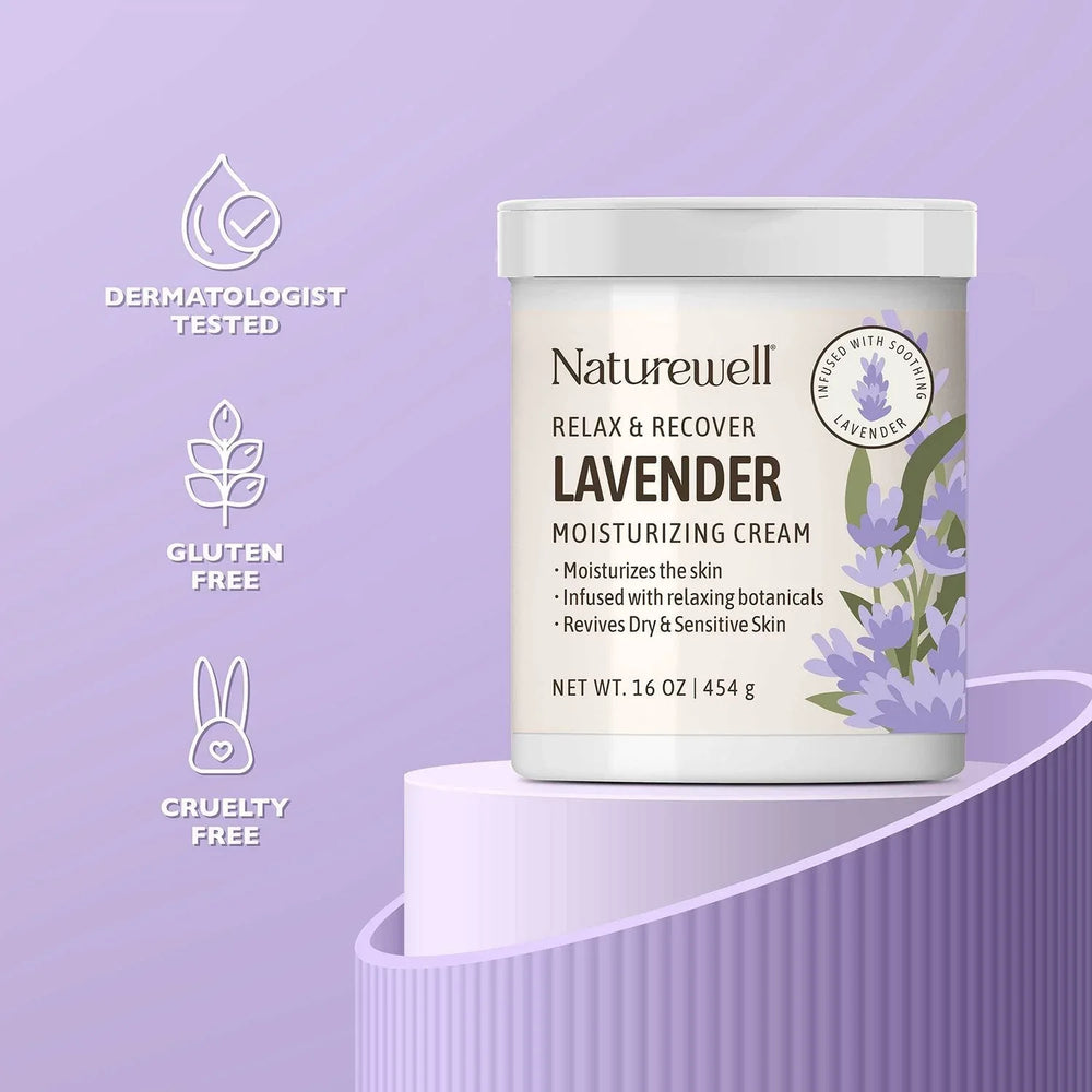 NatureWell Lavender Moisturizing Cream, 16 oz., 2 pk. - USA MEGA SHOP