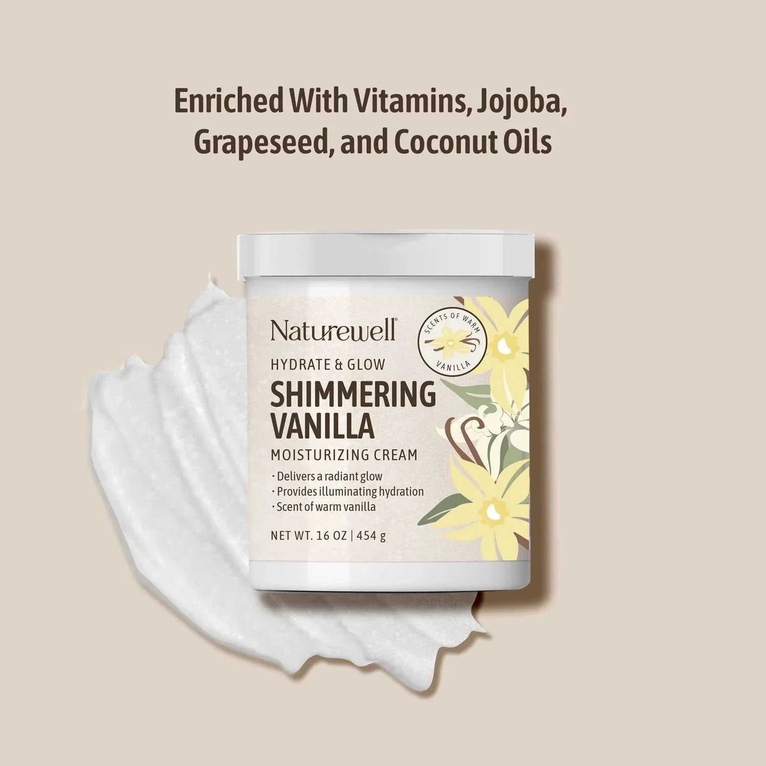 NatureWell Shimmering Moisturizing Cream, 16 oz., 2 pk. - USA MEGA SHOP