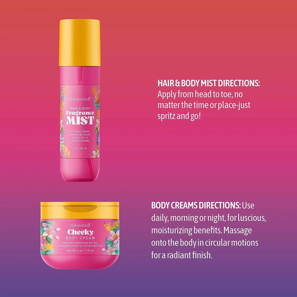 NatureWell Signature Body Cream and Mist, 6 pc. - USA MEGA SHOP