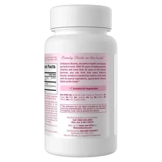 Nature's Bounty Optimal Solutions Hair Growth, 90 Capsules