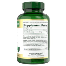 Zinc supplement bottle back with Supplement Facts serving size and ingredients