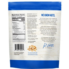 Back of pine nuts bag with nutrition facts and ingredients