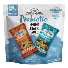 Probiotic immune snack packs variety pouch with 24 individual servings and two flavors