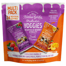 Nature's Garden Probiotic Yoggies Trail Mix, Variety Pack, 1 oz, 24-count