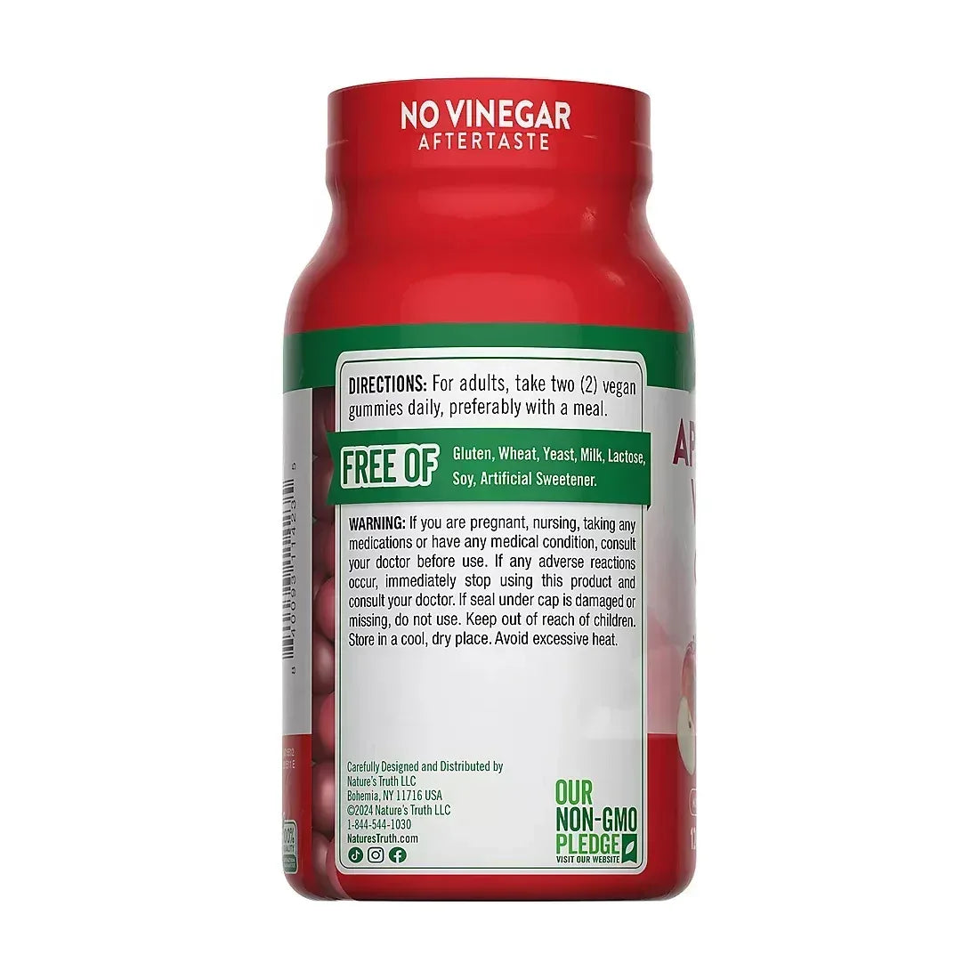 Nature’s Truth Apple Cider Vinegar Gummies, 120 Count