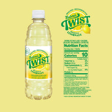 Original lemonade bottle with Nutrition Facts panel
