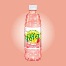 Strawberry lemonade bottle, Nature's Twist, with white cap