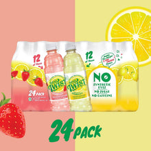 24-pack lemonade variety bundle with strawberry and lemon bottles, sugar-free, no caffeine