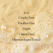 Cruelty-free, paraben-free, vegan, and gluten-free certification text