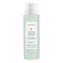Naturium salicylic acid body wash bottle with pump, fragrance-free