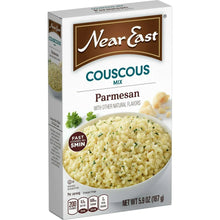 Near East couscous mix parmesan box, side view