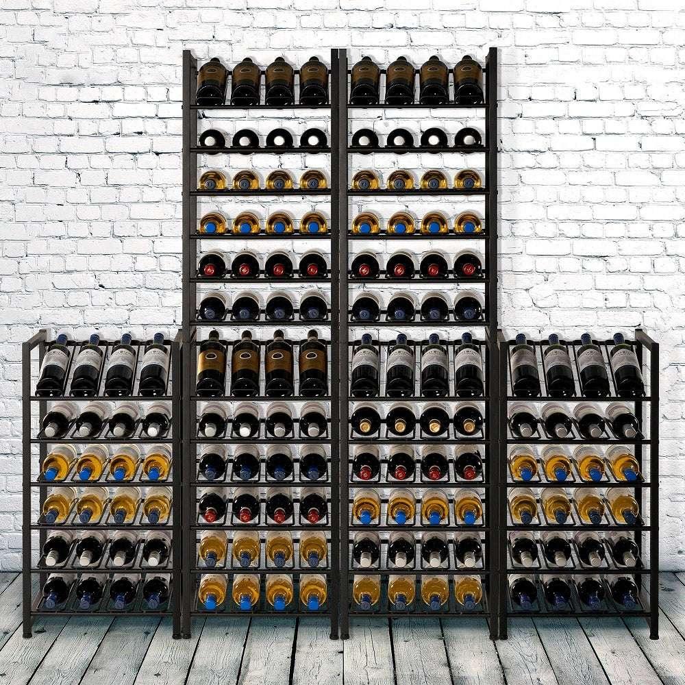 Neatfreak 24 Bottle Stacking Metal Wine Rack - USA MEGA SHOP