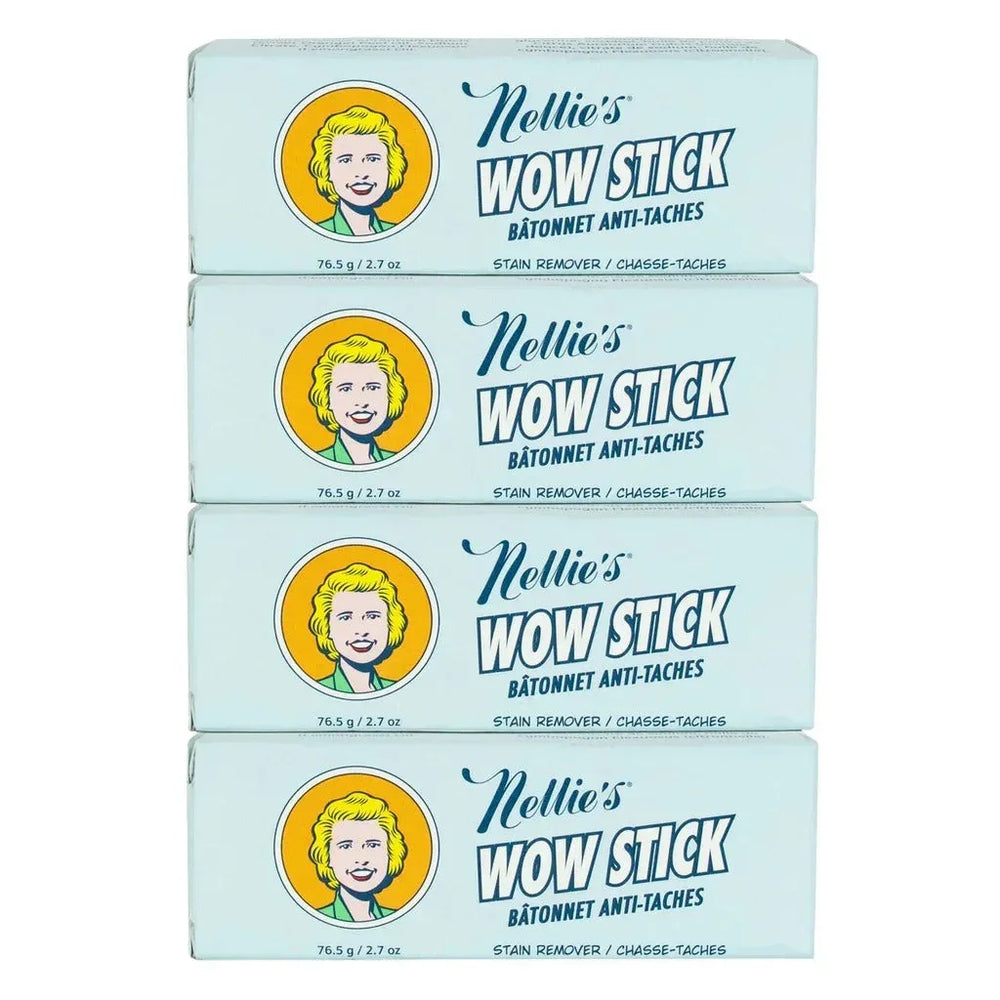 Nellie's Wow Stick Stain Remover, 2.7 oz, 4-count - USA MEGA SHOP