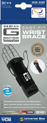 Neo G Easy-Fit Wrist Brace Adjustable Support for Carpal Tunnel & Tendonitis FSA/HSA Eligible