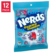 Berry gummy clusters candy pouch with colorful fruit graphics and gummy pieces