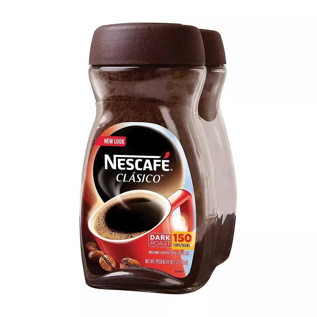 Nescafe Clasico Dark Roast Instant Coffee, 2 pk./10.5 oz.