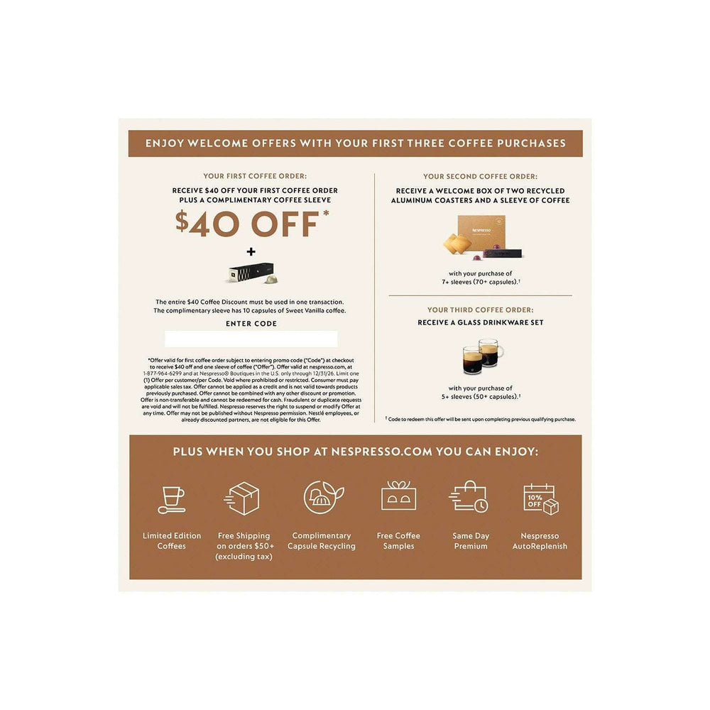 Nespresso Vertuo Pop+ Deluxe Coffee Maker by De'Longhi with Milk Frother