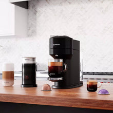 Nespresso Vertuo Next coffee machine with Aeroccino 3 milk frother, black