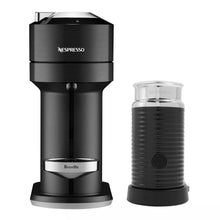 Nespresso Vertuo Next coffee machine and Aeroccino 3 milk frother, black
