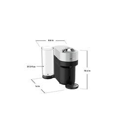 Nespresso Vertuo Pop+ Deluxe Coffee Maker by De'Longhi with Milk Frother