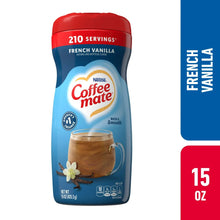Coffee mate French vanilla powdered coffee creamer canister, 15 oz.