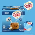 Nestle Coffee-Mate French vanilla liquid creamer singles box, 180 count