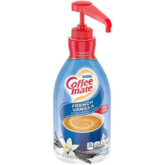 Nestle Coffee mate Liquid Creamer Pump, French Vanilla, 50.7 fl. oz.