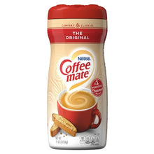 Nestle Coffee mate powdered coffee creamer container, Original flavor, red and white