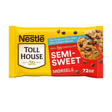 Nestlé Toll House semi-sweet chocolate morsels bag, 72 oz, gluten-free