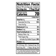 Nutrition Facts panel showing 70 calories per serving for semi-sweet morsels