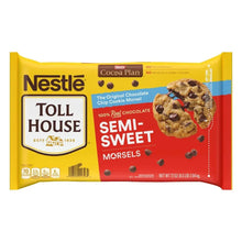 Nestlé Toll House semi-sweet chocolate morsels bag, 72 oz