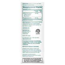 Neuriva brain supplement Supplement Facts panel on back