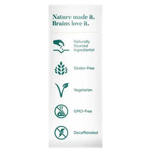 Neuriva supplement claims: gluten-free, vegetarian, GMO-free, decaffeinated, naturally sourced