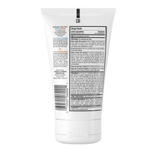 Neutrogena Clear Pore cleanser/mask tube back with ingredient panel and barcode