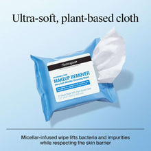 Neutrogena ultra-soft plant-based makeup remover wipe pack with wipe