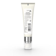 Cream tube for anti-aging moisturizer with silver cap and base
