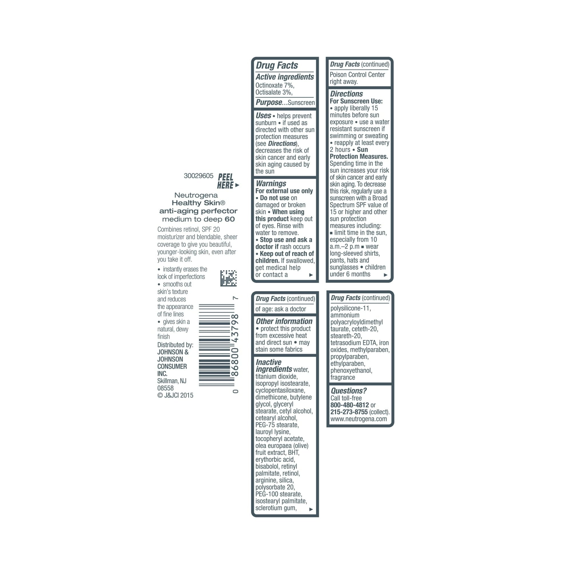 Neutrogena Healthy Skin Anti-Aging Moisturizer, 1 fl. oz