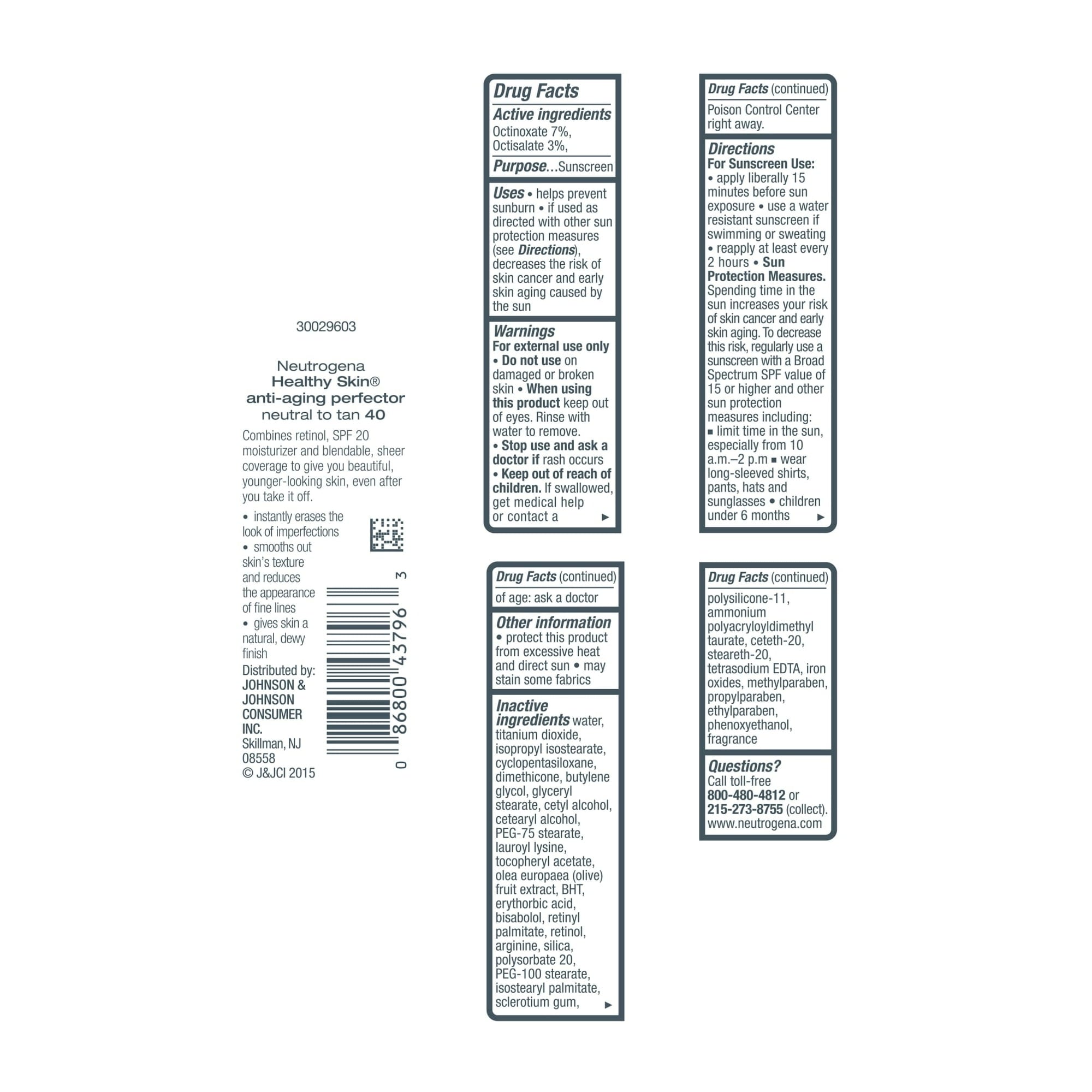 Neutrogena Healthy Skin Anti-Aging Moisturizer, 1 fl. oz