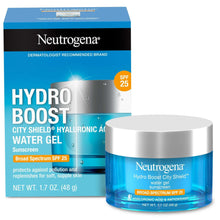 City Shield water gel SPF 25 jar with retail box, 1.7 oz