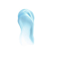 Hydrating blue gel dollop