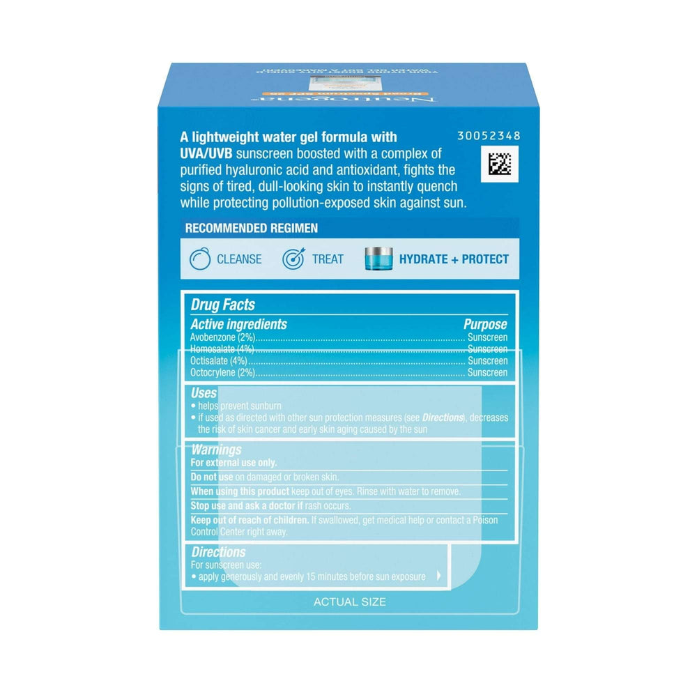 Neutrogena Hydro Boost City Shield Hydrating Water Gel, SPF 25, 1.7 oz