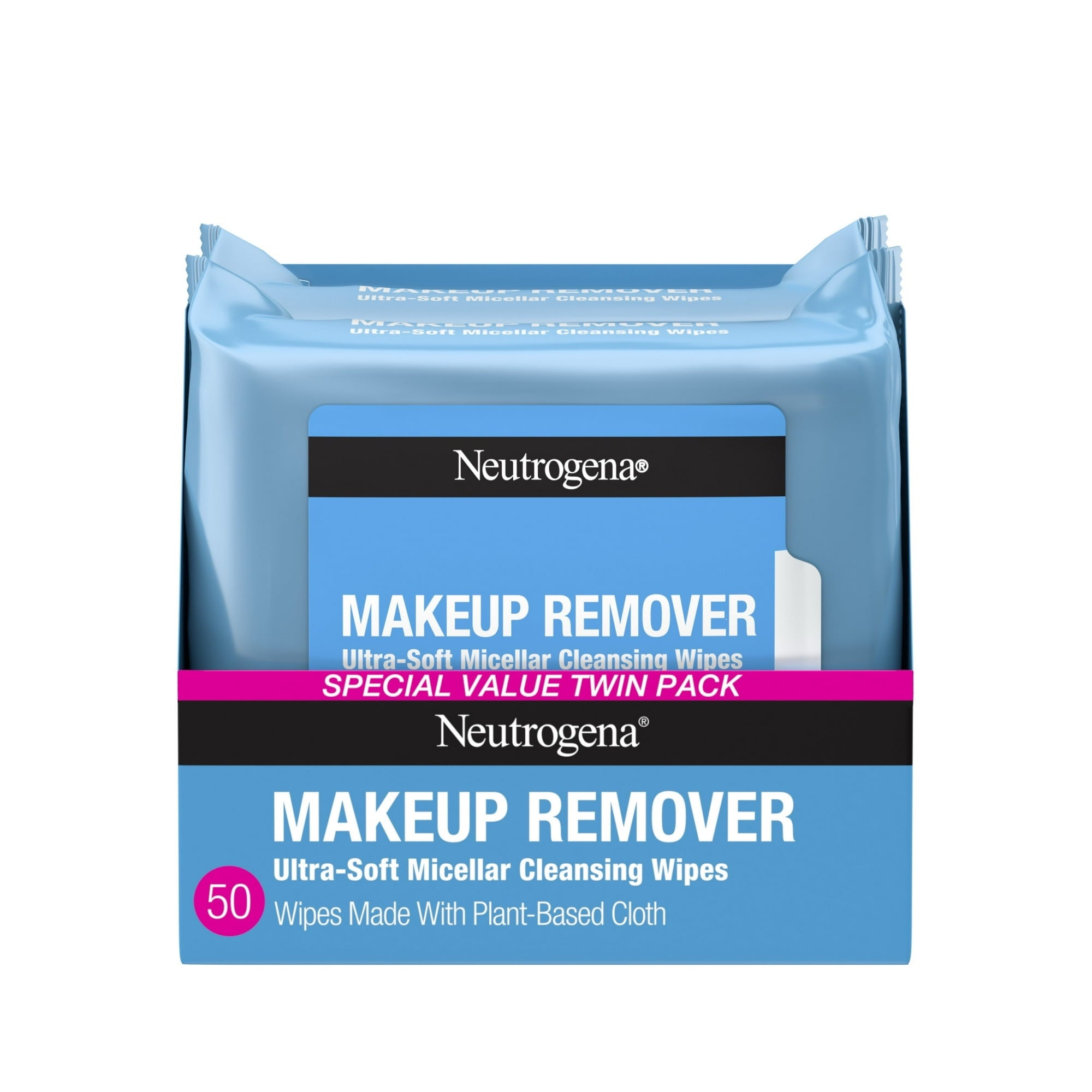 Neutrogena Makeup Remover Wipes & Face Cleansing Towelettes, 25 Count Face Wipes