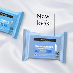 Neutrogena Makeup Remover Wipes & Face Cleansing Towelettes, Plastic Case, 25 Count Face Wipes