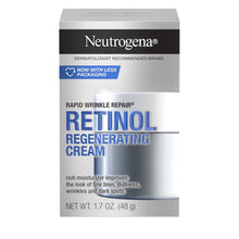 Neutrogena Rapid Wrinkle Repair Retinol regenerating cream box front packaging