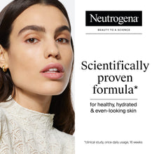 Face moisturizer on skin with hand near cheek, close-up model portrait