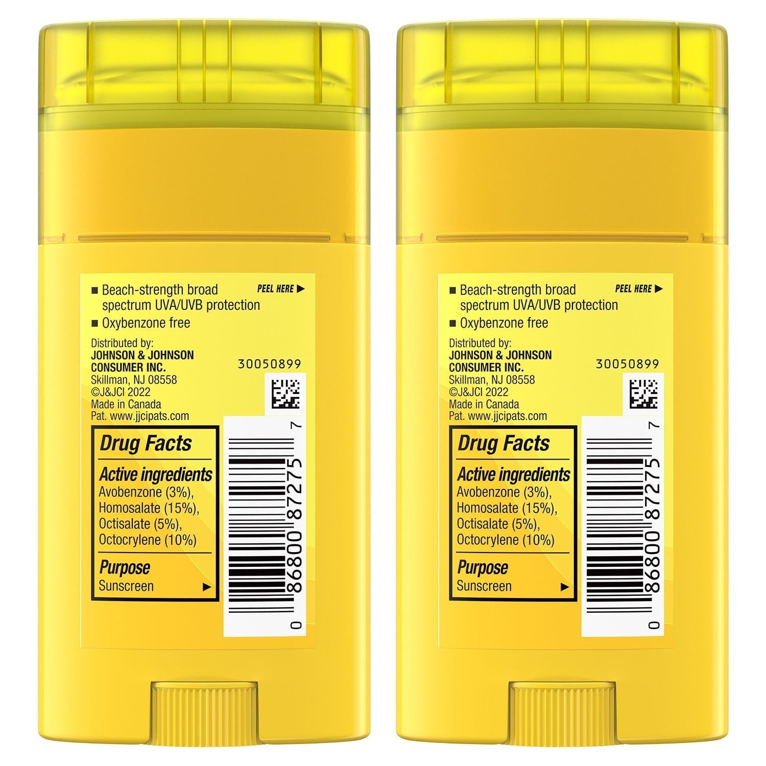 Neutrogena Beach Defense Sunscreen Stick, SPF 50+, 2 pk.