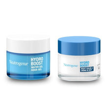 Neutrogena Hydro Boost moisturizers jars: water gel and night cream