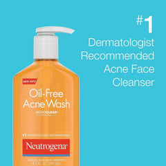 Neutrogena Oil-Free Acne Face Wash, 9.1 fl. oz., 2 pk.