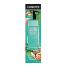 Neutrogena Rainbath shower gel bottle, ocean mist blue, 40 fl oz.